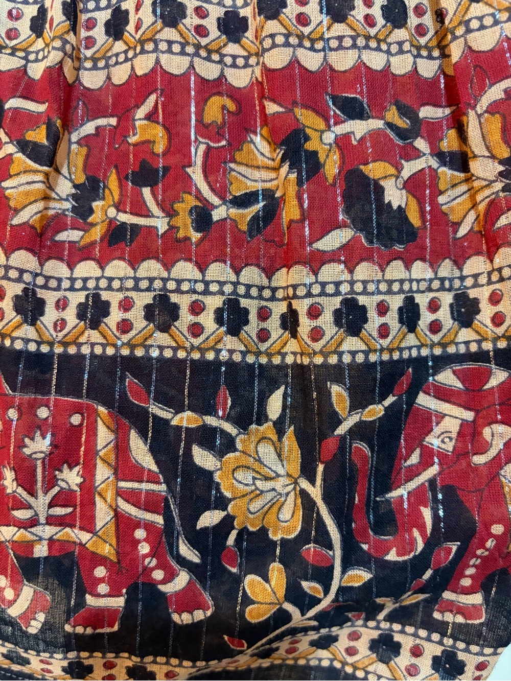 Anthropologie -Raga Advika Bohemian Print Midi Dress NWOT Small- GORGEOUS - Picture 16 of 16